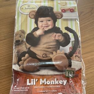 6-12 Month Monkey Costume